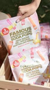 Famous Soda 8 Bags/Carton